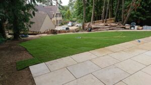 Turfing in Cumnor Oxford